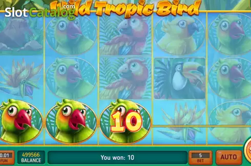 Οθόνη3. Wild Tropic Bird Κουλοχέρης