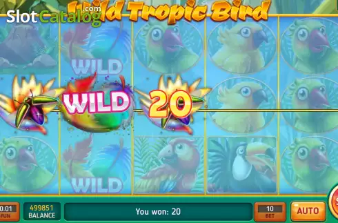 Οθόνη4. Wild Tropic Bird Κουλοχέρης