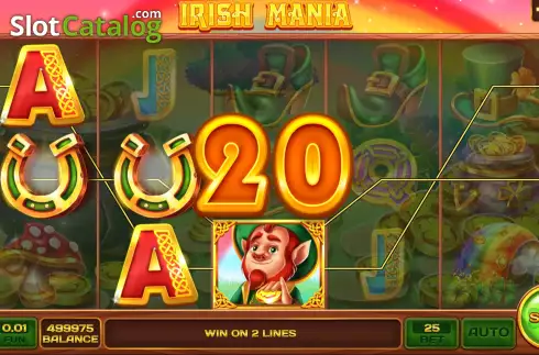 Οθόνη3. Irish Mania Κουλοχέρης