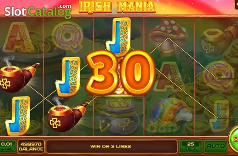 Οθόνη4. Irish Mania Κουλοχέρης