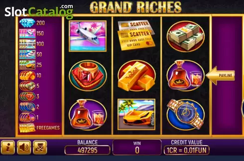 Οθόνη2. Grand Riches (3x3) Κουλοχέρης 
