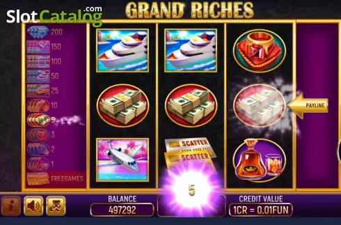 Οθόνη4. Grand Riches (3x3) Κουλοχέρης 