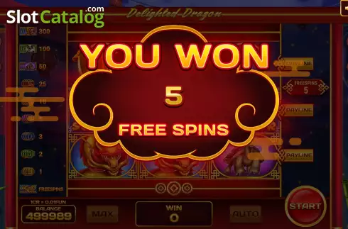 Οθόνη5. Delighted Dradon (3x3) Κουλοχέρης 
