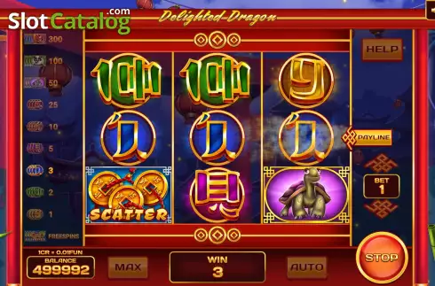 Οθόνη3. Delighted Dradon (Pull Tabs) Κουλοχέρης