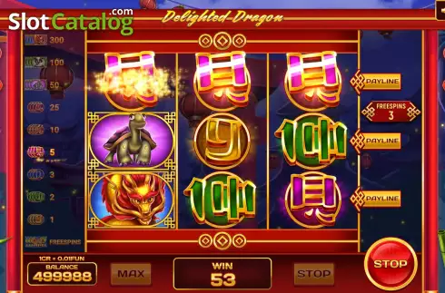 Οθόνη6. Delighted Dradon (Pull Tabs) Κουλοχέρης