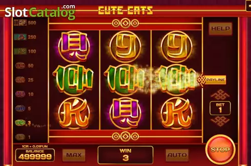 Οθόνη3. Cute Cats (Pull Tabs) Κουλοχέρης