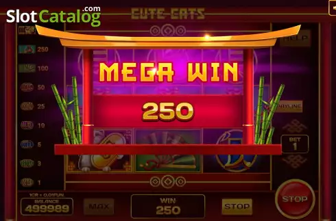 Οθόνη5. Cute Cats (Pull Tabs) Κουλοχέρης