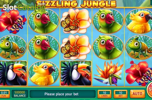 Οθόνη2. Sizzling Jungle Κουλοχέρης