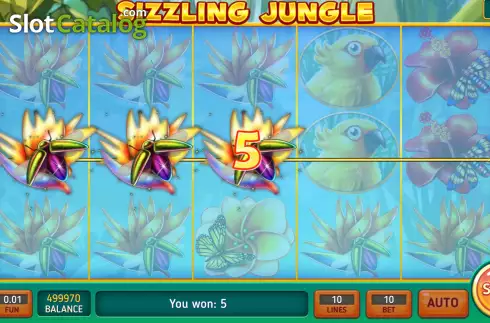 Οθόνη3. Sizzling Jungle Κουλοχέρης