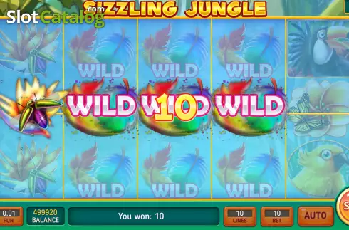 Οθόνη4. Sizzling Jungle Κουλοχέρης