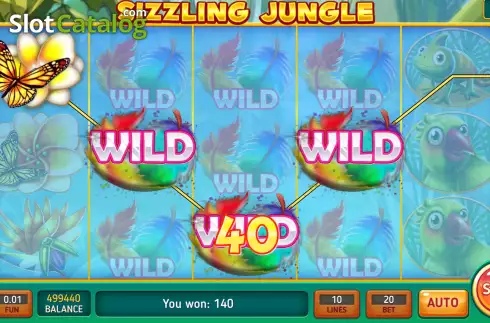 Οθόνη6. Sizzling Jungle Κουλοχέρης