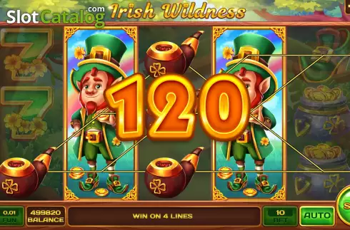 Οθόνη5. Irish Wildess Κουλοχέρης 