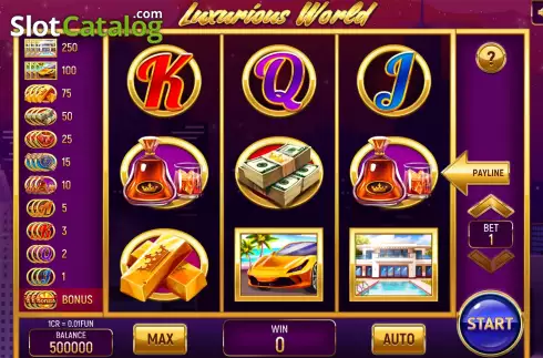 Οθόνη2. Luxurious World (Pull Tabs) Κουλοχέρης 