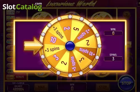 Οθόνη6. Luxurious World (Pull Tabs) Κουλοχέρης 