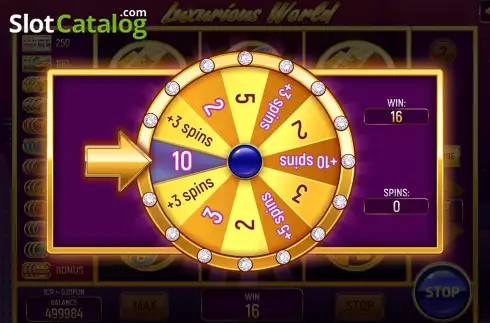 Οθόνη7. Luxurious World (Pull Tabs) Κουλοχέρης 