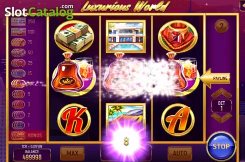 Οθόνη4. Luxurious World (3x3) Κουλοχέρης