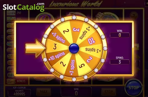 Οθόνη6. Luxurious World (3x3) Κουλοχέρης