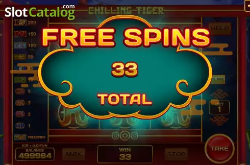 Οθόνη8. Chilling Tiger (Pull Tabs) Κουλοχέρης