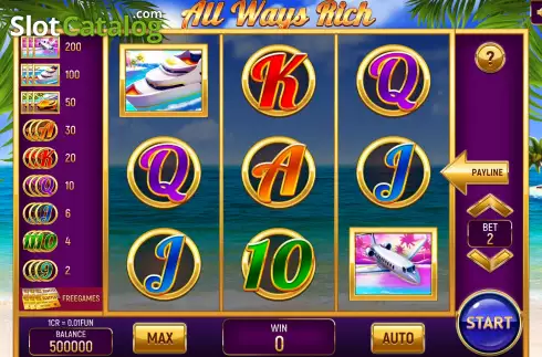 Οθόνη2. All Ways Rich (3x3) Κουλοχέρης