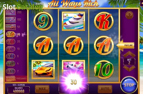 Οθόνη4. All Ways Rich (3x3) Κουλοχέρης