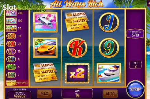 Οθόνη6. All Ways Rich (3x3) Κουλοχέρης
