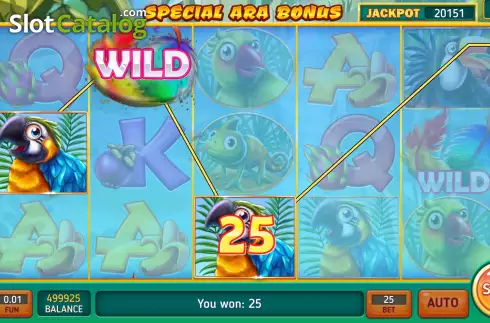 Οθόνη4. Special Ara Bonus Κουλοχέρης