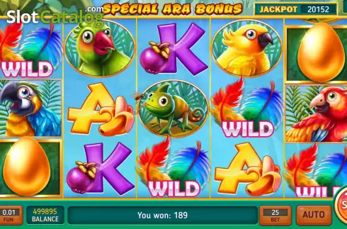 Οθόνη6. Special Ara Bonus Κουλοχέρης