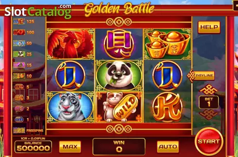 Οθόνη2. Golden Battle (Pull Tabs) Κουλοχέρης
