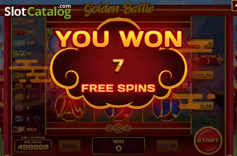 Οθόνη5. Golden Battle (3x3) Κουλοχέρης