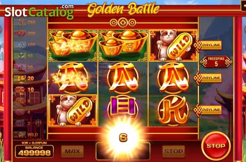 Οθόνη6. Golden Battle (3x3) Κουλοχέρης