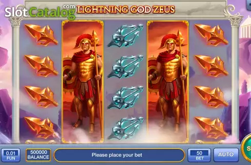 Οθόνη2. Lightning God Zeus Κουλοχέρης