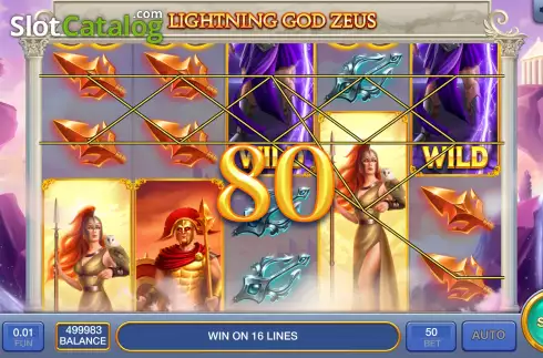 Οθόνη3. Lightning God Zeus Κουλοχέρης