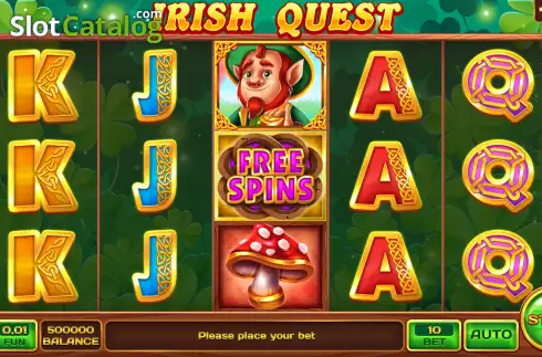 Οθόνη2. Irish Quest Κουλοχέρης