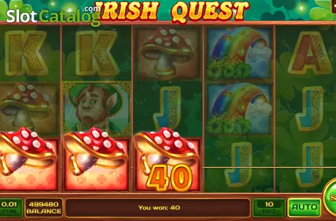 Οθόνη4. Irish Quest Κουλοχέρης