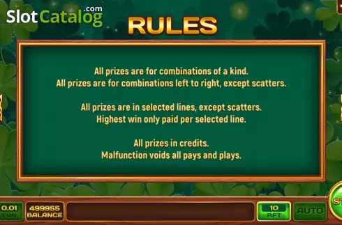 Οθόνη9. Irish Quest Κουλοχέρης