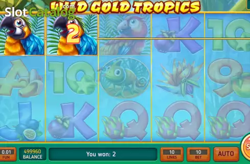 Οθόνη3. Wild Gold Tropics Κουλοχέρης 