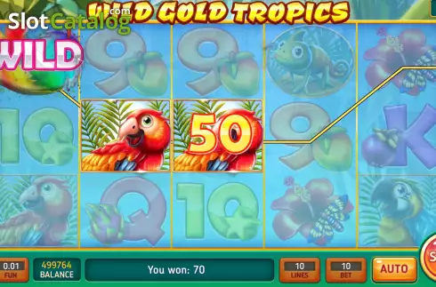 Οθόνη5. Wild Gold Tropics Κουλοχέρης 