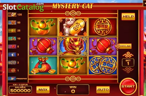 Οθόνη2. Mystery Cat (Pull Tabs) Κουλοχέρης