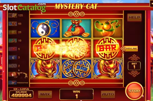 Οθόνη3. Mystery Cat (Pull Tabs) Κουλοχέρης