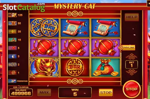 Οθόνη4. Mystery Cat (Pull Tabs) Κουλοχέρης
