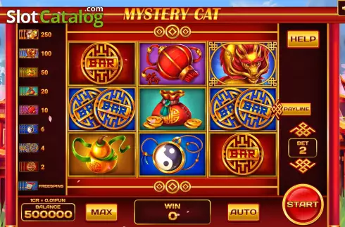 Οθόνη2. Mystery Cat (3x3) Κουλοχέρης