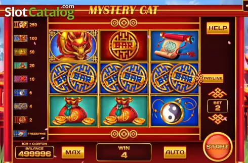 Οθόνη4. Mystery Cat (3x3) Κουλοχέρης