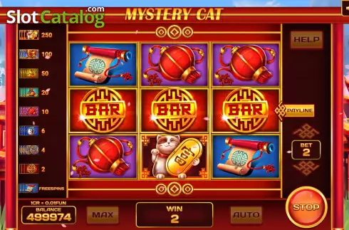 Οθόνη3. Mystery Cat (3x3) Κουλοχέρης