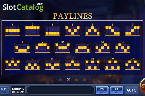 Οθόνη7. Mysterious Hieroglyphs Κουλοχέρης 