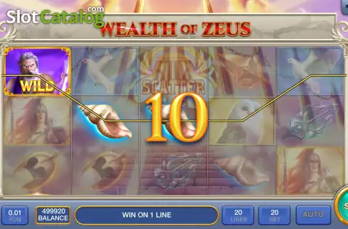 Οθόνη3. Wealth of Zeus Κουλοχέρης