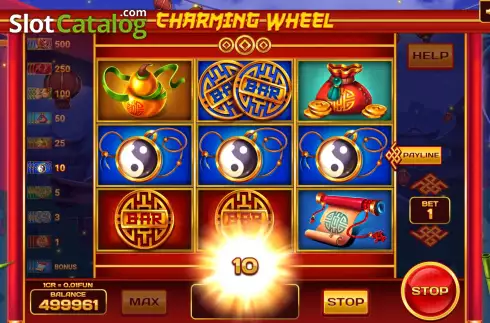 Οθόνη4. Charming Wheel (Pull Tabs) Κουλοχέρης