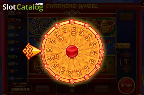 Οθόνη5. Charming Wheel (Pull Tabs) Κουλοχέρης