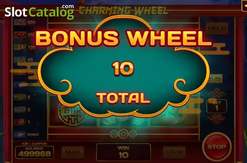 Οθόνη6. Charming Wheel (Pull Tabs) Κουλοχέρης