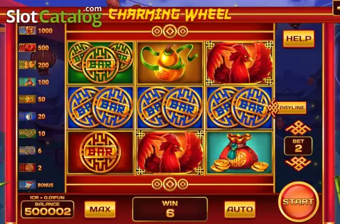 Οθόνη4. Charming Wheel (3x3) Κουλοχέρης