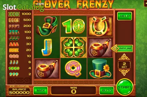 Οθόνη2. Clover Frenzy (3x3) Κουλοχέρης 